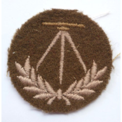 Canadian Army Engineer Works Trade Cloth Badge