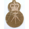 Canadian Army Engineer Trade Cloth Badge Queens Crown