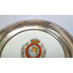 20th Middlesex (Artists) Rifles Regiment Sterling Silver Ash Tray