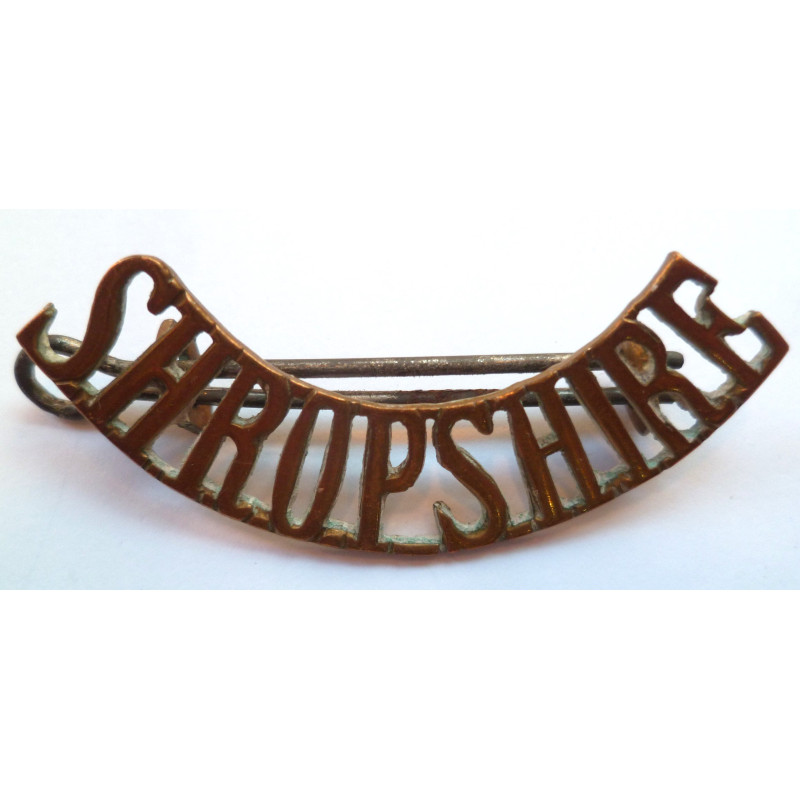 Kings Shropshire Light Infantry KSLI Regiment Shoulder Title