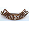 Kings Shropshire Light Infantry KSLI Regiment Shoulder Title