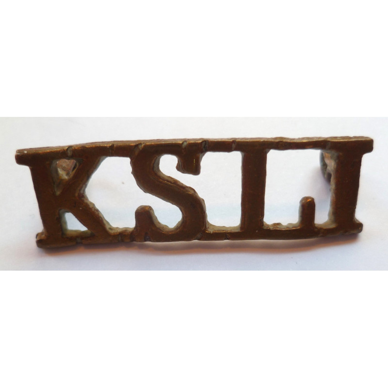 Kings Shropshire Light Infantry KSLI Regiment Shoulder Title