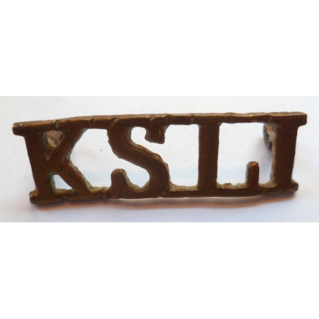 Kings Shropshire Light Infantry KSLI Regiment Shoulder Title Kings Shropshire Light Infantry KSLI Regiment Shoulder Title