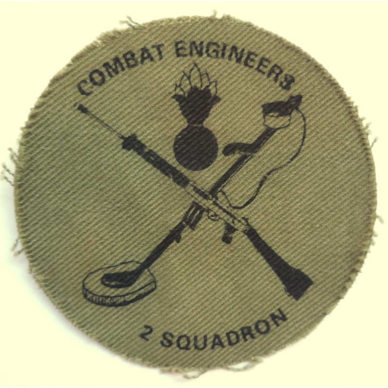 Rhodesia 2 Squadron Combat Engineers Cloth Patch