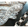 Rifle Brigade Silver Hallmarked Cross Belt & Pouch