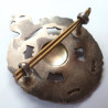 Rifle Brigade Officers Sterling Silver Cap Badge Date1919