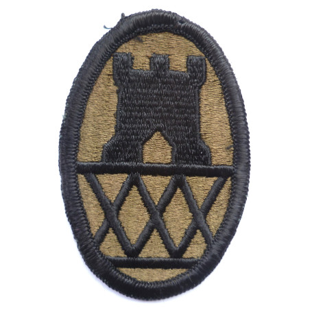 United States Army 30th Engineering Brigade Cloth Patch Subdued United States Army 30th Engineering Brigade Cloth Patch Subdued