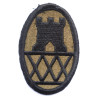 United States Army 30th Engineering Brigade Cloth Patch Subdued