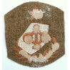 WWI US Coast Artillery Chief Engineer Chevron Rank Patch