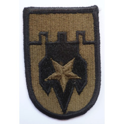 United States Engineer Command Europe Cloth Patch Subdued