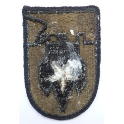 United States Engineer Command Europe Cloth Patch Subdued