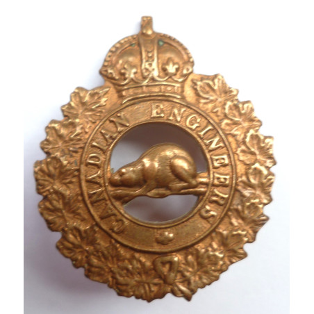 WW1 Canadian Engineers Corps Collar Badge