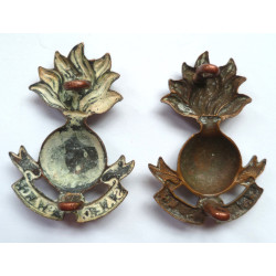 Pair South African Engineers Corps Collar Badges