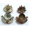 Pair South African Engineers Corps Collar Badges