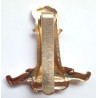 11th Hussars Anodised Staybrite Cap Badge