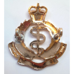 Royal New Zealand Army Medical Corps Staybrite Cap Badge Queens Crown