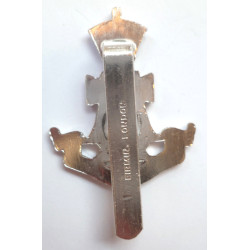 Green Howards Anodised Staybrite Cap Badge Queens Crown