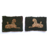 Pair South Wales Borderers Brecknockshire A.C.F. Cloth Badge