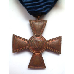 Prussian 15 Year Long Service Cross