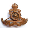 Royal Artillery Cap Badge Rotating Wheel