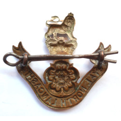 Victorian Loyal North Lancashire Regiment Cap Badge