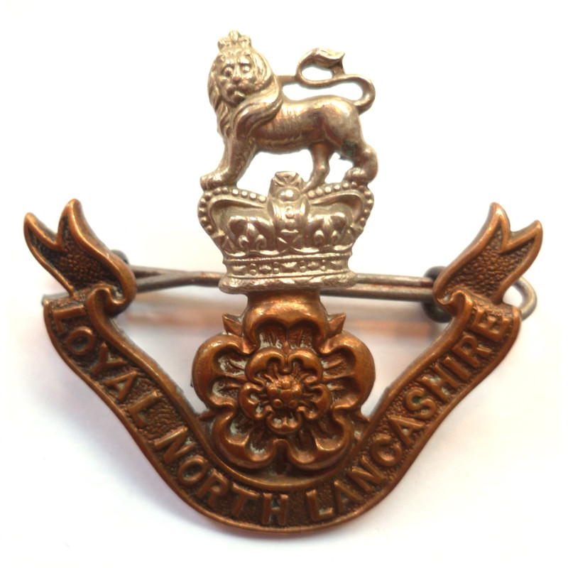 Victorian Loyal North Lancashire Regiment Cap Badge