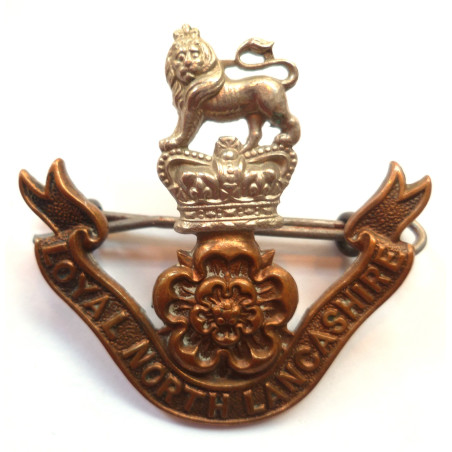 Victorian Loyal North Lancashire Regiment Cap Badge Victorian Loyal North Lancashire Regiment Cap Badge