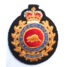 Royal Canadian Engineers Cloth Cap Badge ERII