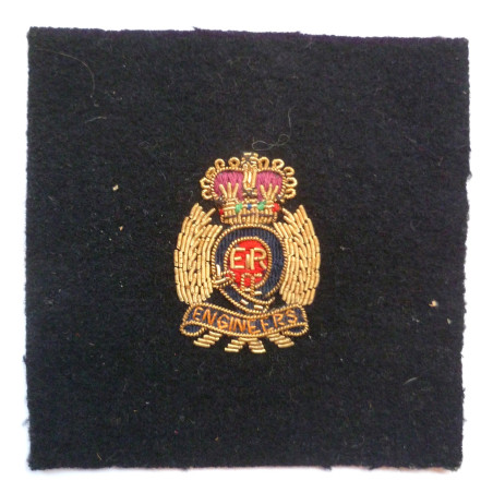 Royal Engineers Cloth Mess Badge ERII