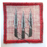 H.Q. Central African Command Woven Cloth Formation Sign