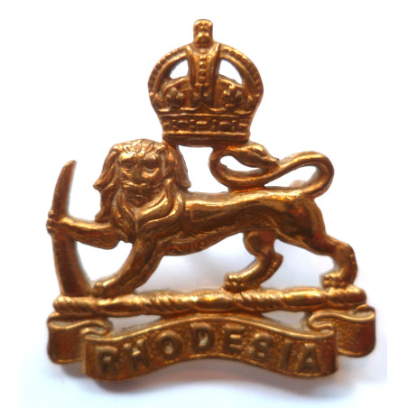 Southern Rhodesian Staff Corps Collar Badge Firmin