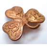 WW1 South Irish Horse Gilt Cap Badge