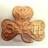 South Irish Horse Gilt Cap Badge