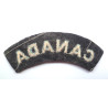 WW2 Royal Air Force Nationality Canada Shoulder Title RAF Canadian