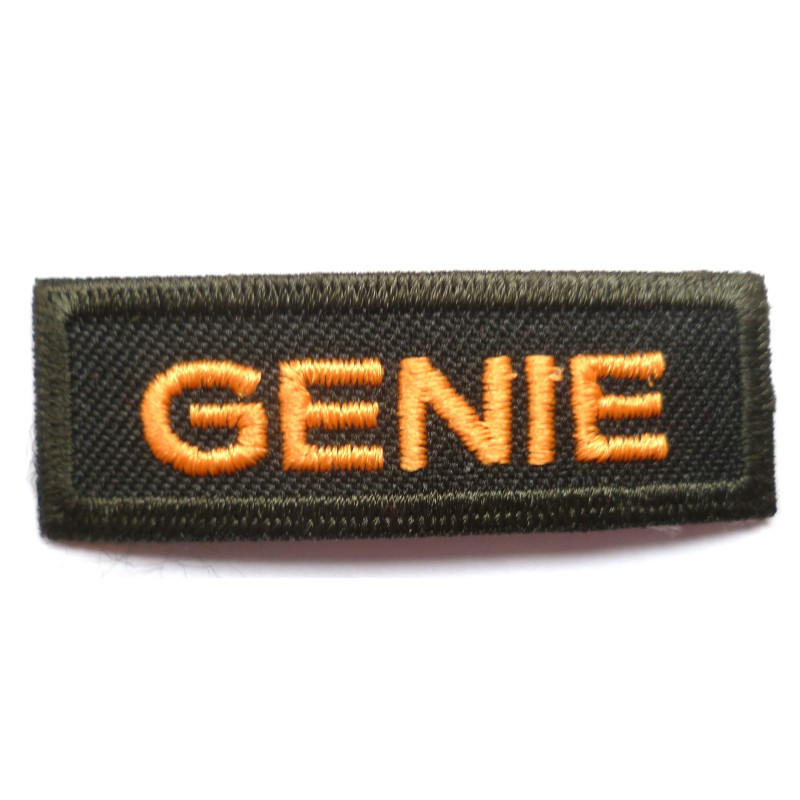 Royal Canadian Genie (Engineers) Cloth Patch