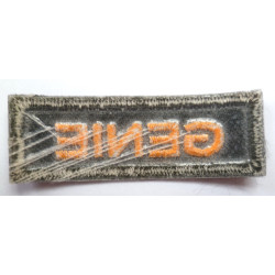 Royal Canadian Genie (Engineers) Cloth Patch