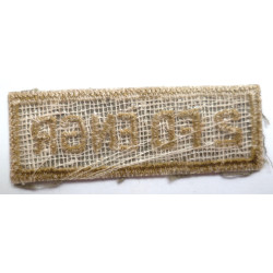 2nd Field Engineer Regiment Cloth Combat Tab