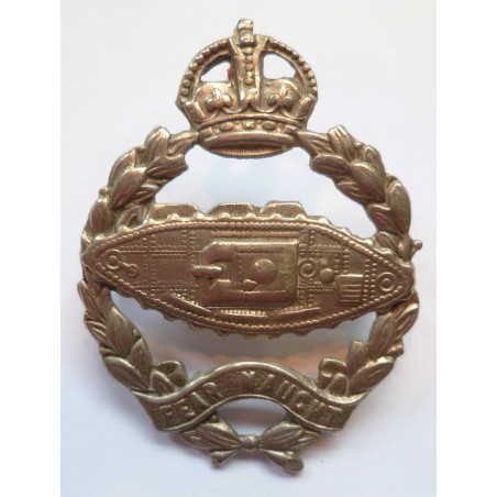 WW2 Royal Tank Regiment Cap Badge British Army WW2 Royal Tank Regiment Cap Badge British Army