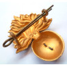 Royal Regiment of Fusiliers Officer Gilt Cap Badge