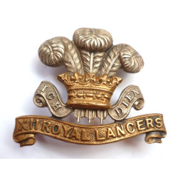 12th Royal Lancers Cap Badge