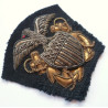 WW1/WW2 United States Navy Bullion Cloth Crest Eagle British Made