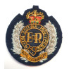Royal Engineers Bullion ERII Cloth Cap Badge