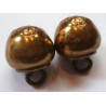 2 x Royal Artillery Ball Buttons Kings Crown