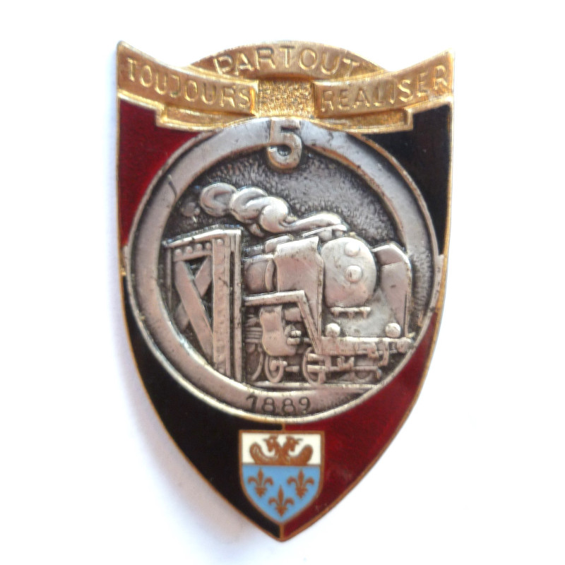 French Army 5th Engineer Regiment Insignia/Badge