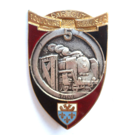 French Army 5th Engineer Regiment Insignia/Badge