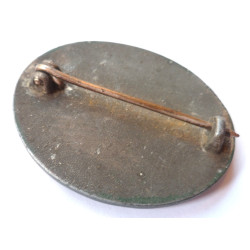 WWII Silver Wound Badge Maker Marked 65