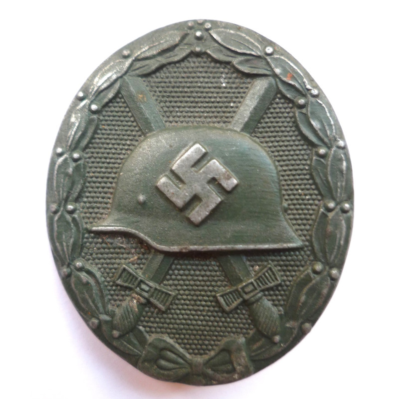 WWII Silver Wound Badge Marked 65