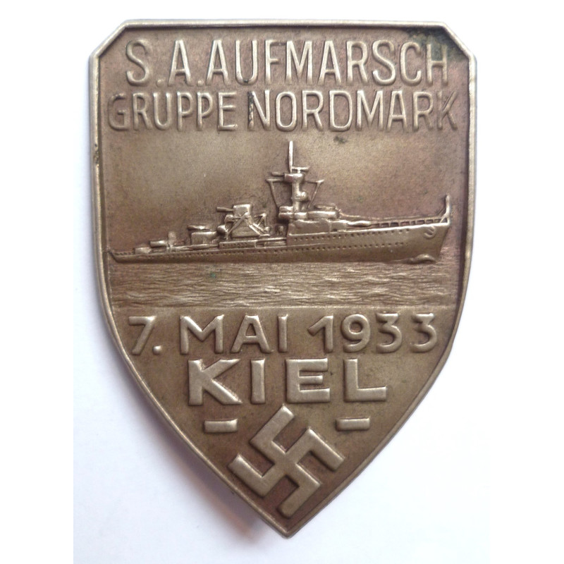 German S.A Gruppe Nordmark Rally In Kiel Badge