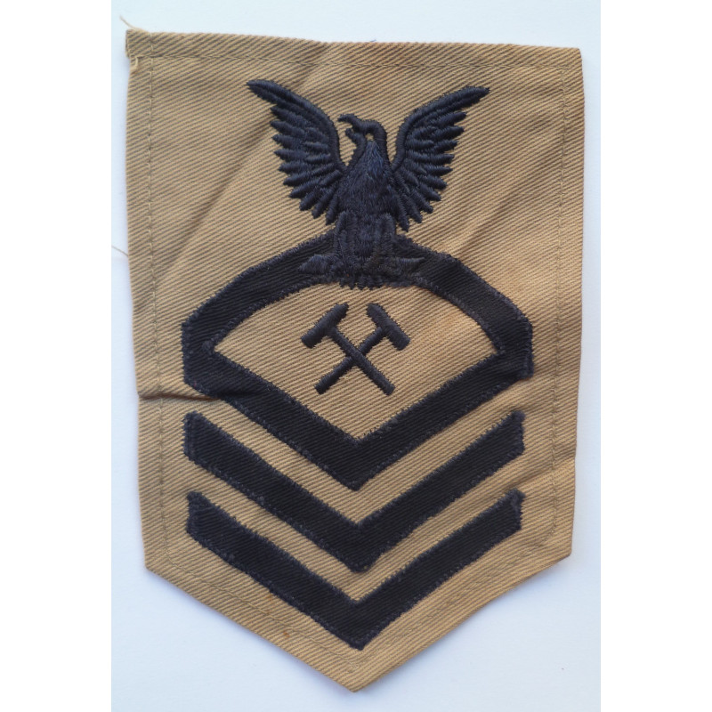 WW2 United States Chief Shipfitter Trade Badge