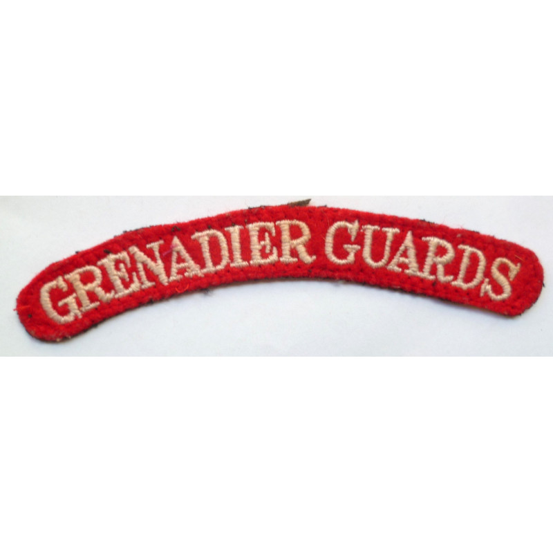 Grenadier Guards Cloth Shoulder Title